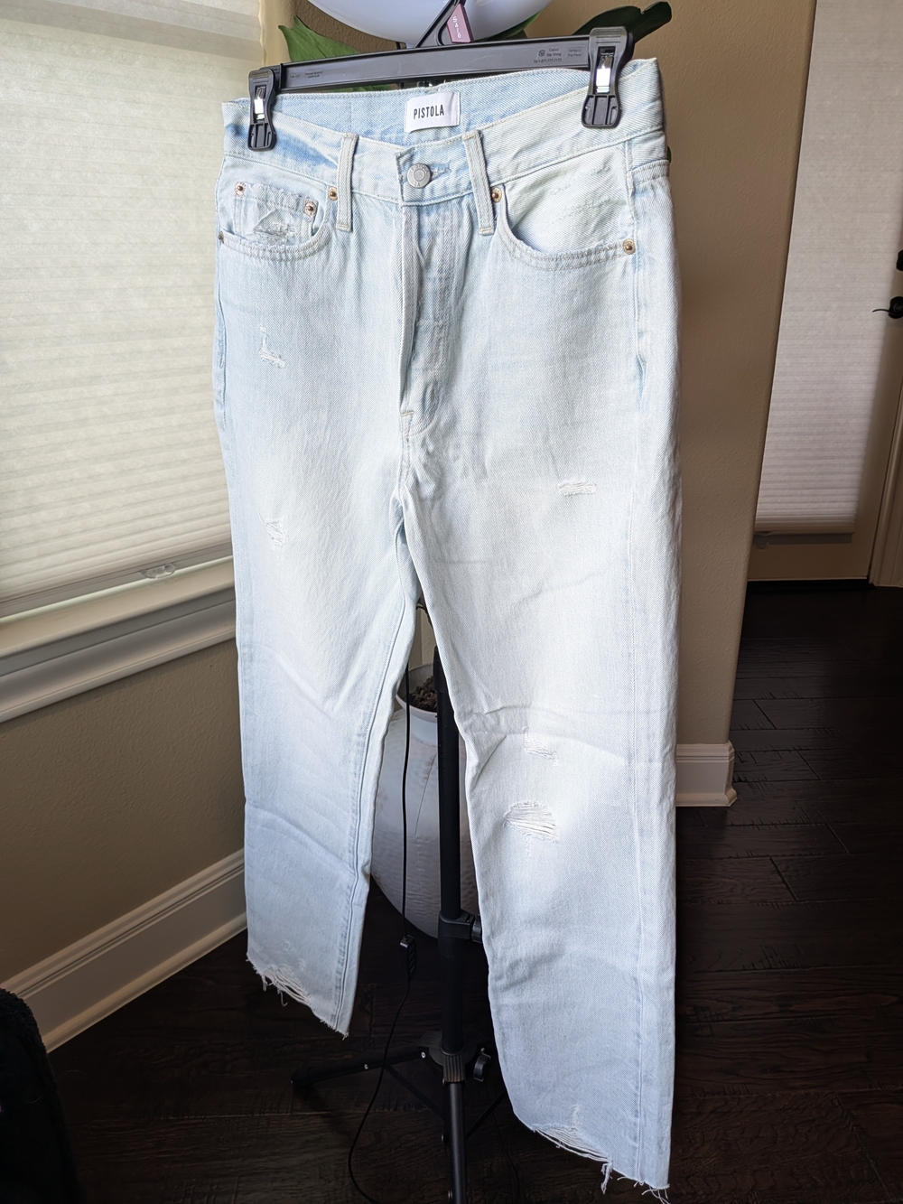 Pistola Light Wash Women's Relaxed Jeans - Brand New Without Tags